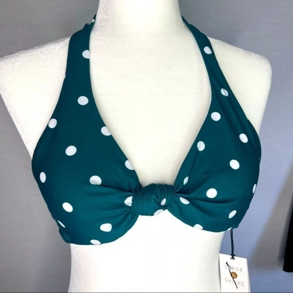 Shade & Shore white polka